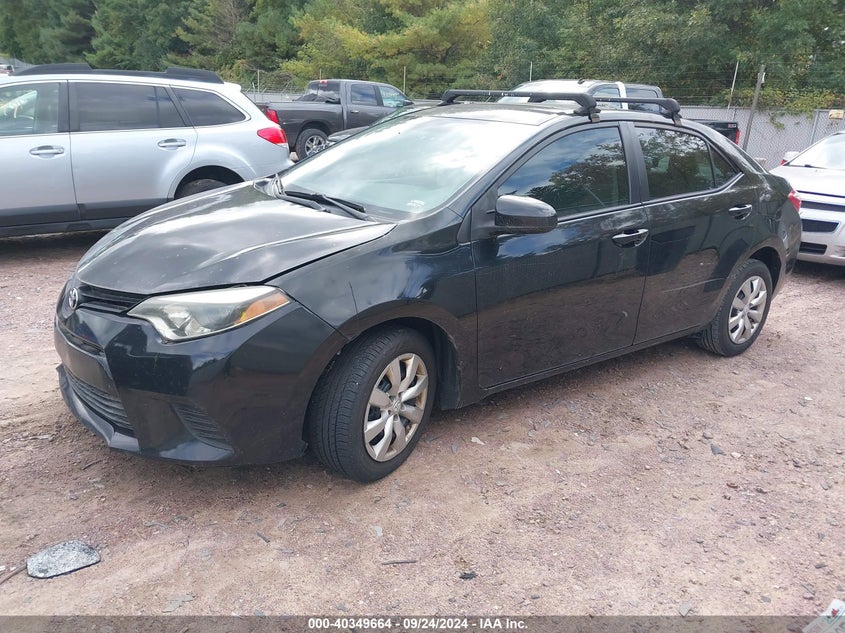 2015 TOYOTA COROLLA LE - 5YFBURHE7FP250173