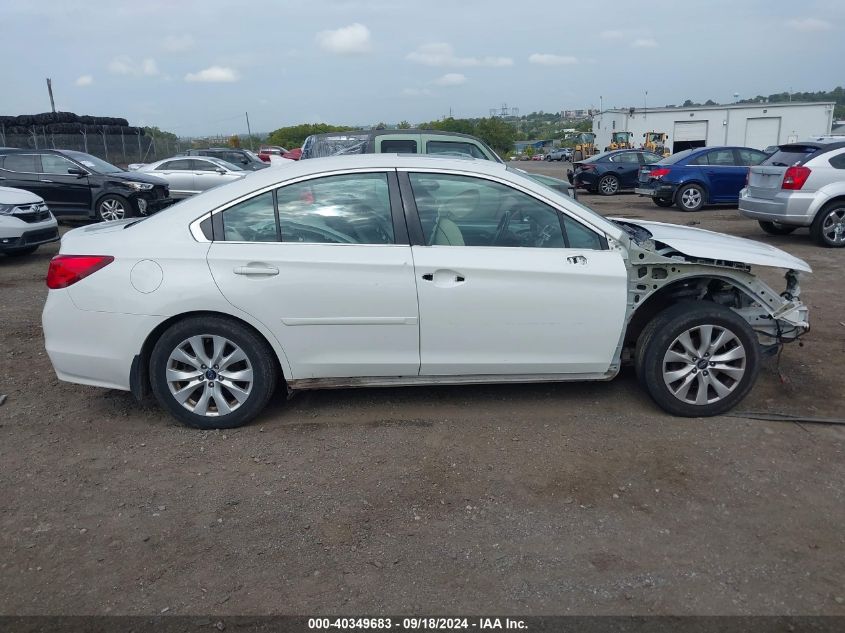 2017 Subaru Legacy 2.5I Premium VIN: 4S3BNAH64H3064948 Lot: 40349683