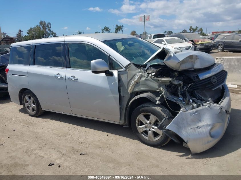 2015 Nissan Quest S/Sv/Sl/Platinum VIN: JN8AE2KP7F9127736 Lot: 40349691