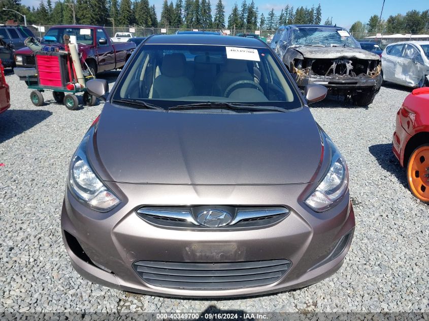 2013 Hyundai Accent Gls VIN: KMHCT4AE1DU330861 Lot: 40349700