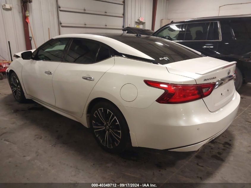 2018 Nissan Maxima 3.5 Platinum VIN: 1N4AA6AP0JC405037 Lot: 40349712