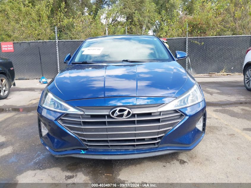 2019 Hyundai Elantra Se VIN: 5NPD74LF6KH472620 Lot: 40349716