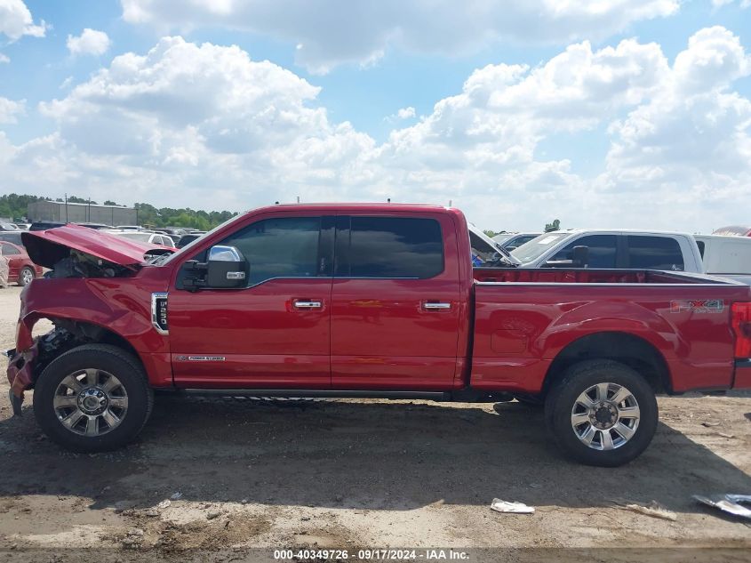 2019 Ford F-250 Platinum VIN: 1FT7W2BT5KEC05352 Lot: 40349726