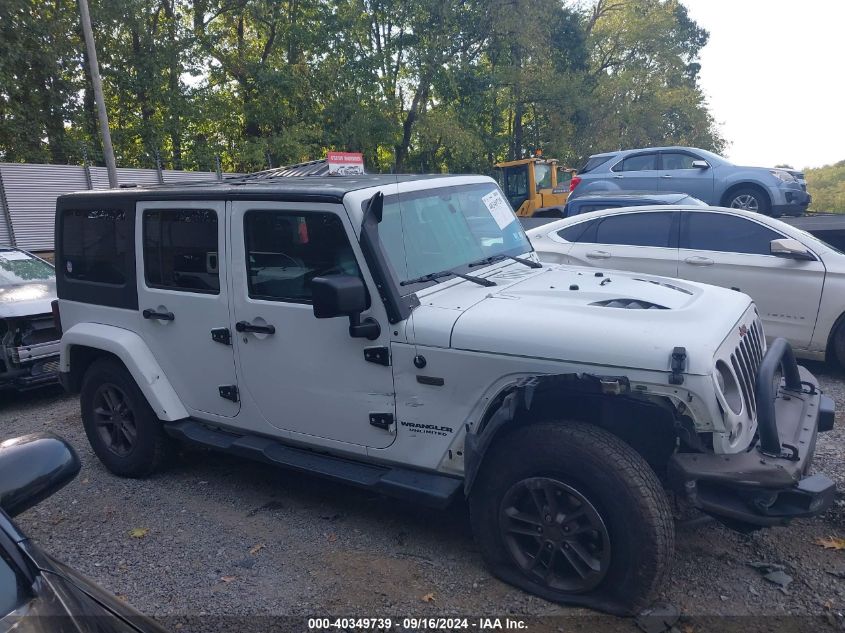 2017 Jeep Wrangler Unlimited Sahara VIN: 1C4BJWEG2HL524470 Lot: 40349739