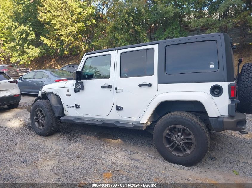 2017 Jeep Wrangler Unlimited Sahara VIN: 1C4BJWEG2HL524470 Lot: 40349739