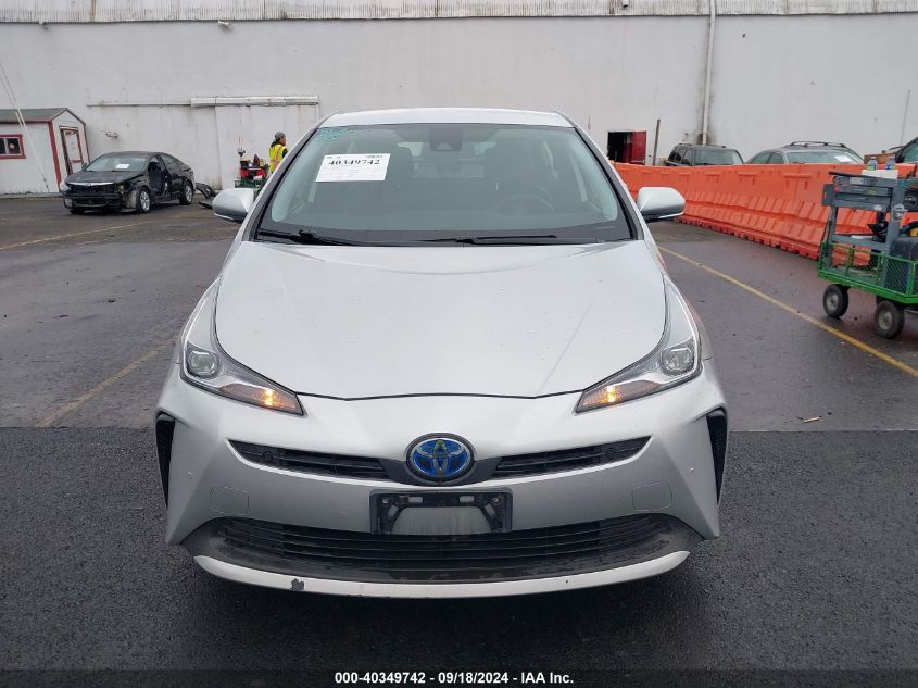 2019 Toyota Prius Le VIN: JTDKARFU4K3084054 Lot: 40349742