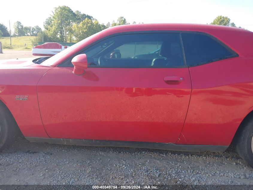 2012 Dodge Challenger Srt-8 VIN: 2C3CDYCJ1CH206906 Lot: 40349754