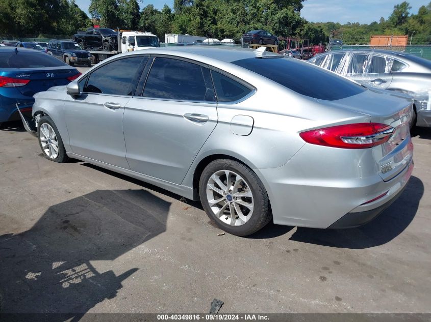 2019 FORD FUSION SE - 3FA6P0HD5KR250906