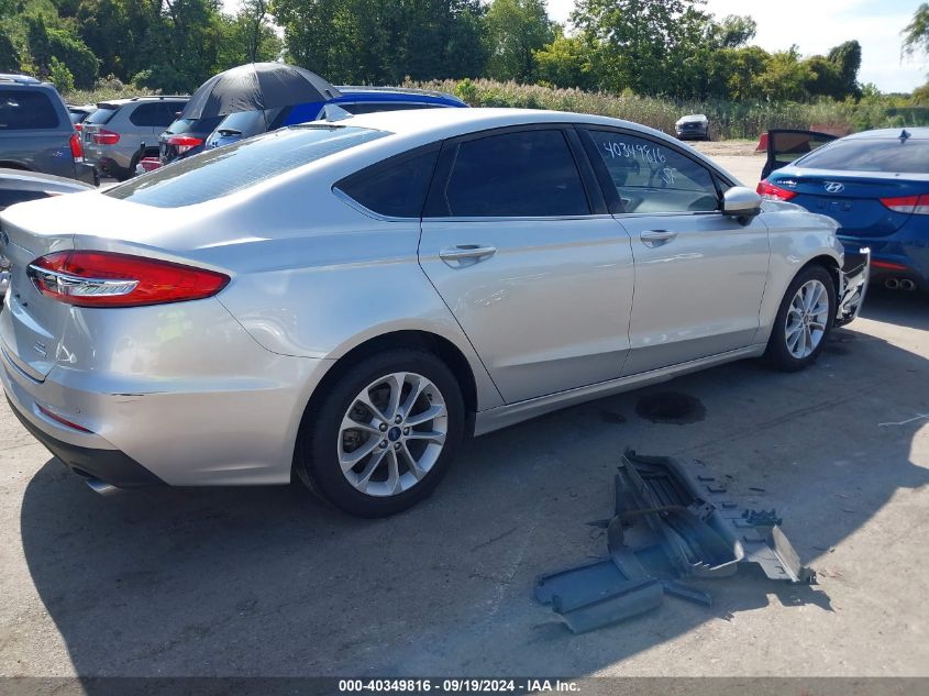 2019 FORD FUSION SE - 3FA6P0HD5KR250906