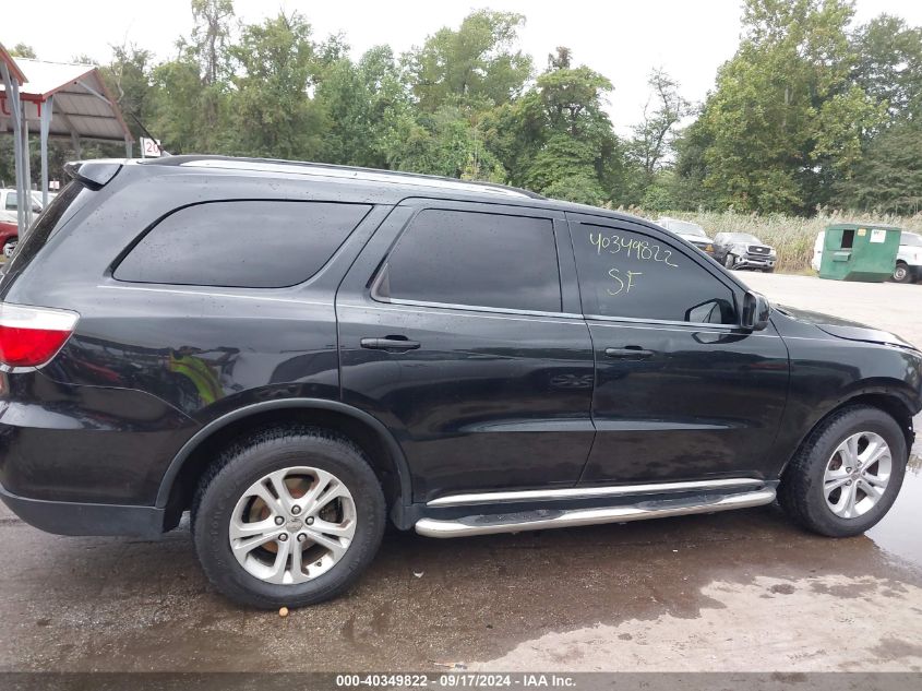 2013 Dodge Durango Sxt VIN: 1C4RDJAG2DC632824 Lot: 40349822