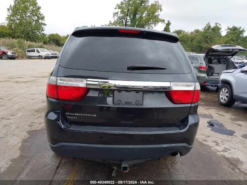 2013 Dodge Durango Sxt VIN: 1C4RDJAG2DC632824 Lot: 40349822