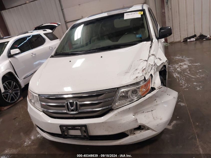 2012 Honda Odyssey Ex-L VIN: 5FNRL5H64CB025591 Lot: 40349839