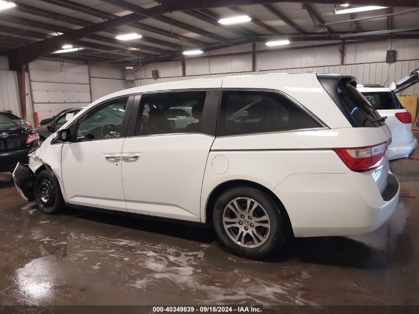 2012 Honda Odyssey Ex-L VIN: 5FNRL5H64CB025591 Lot: 40349839