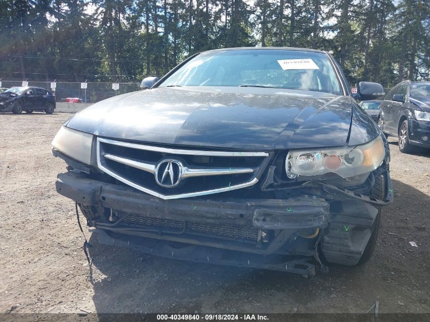 2006 Acura Tsx VIN: JH4CL96816C034332 Lot: 40349840