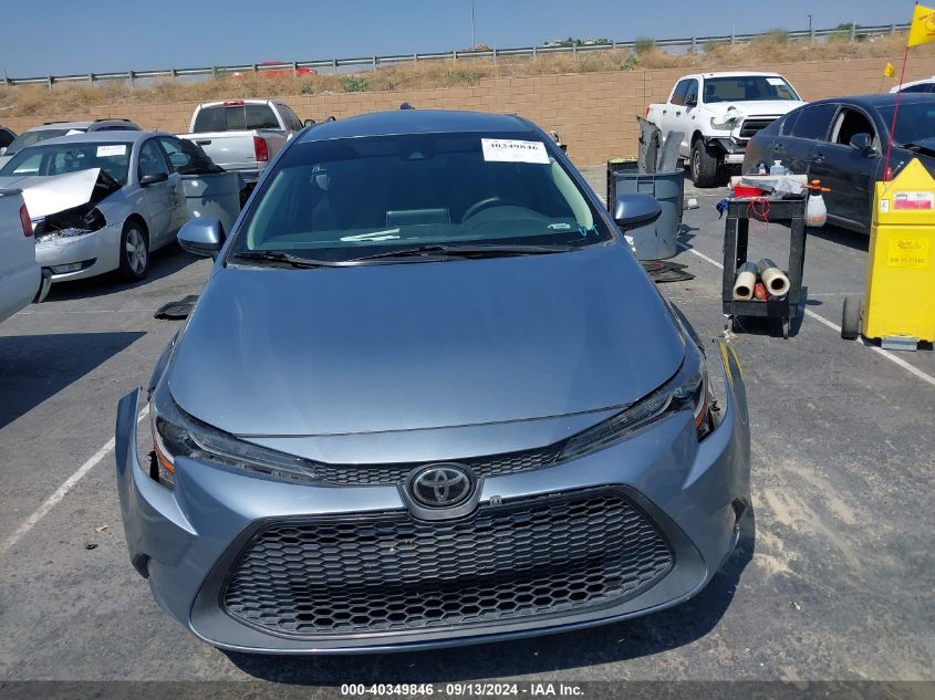 2020 Toyota Corolla Le VIN: 5YFEPRAE6LP093892 Lot: 40349846