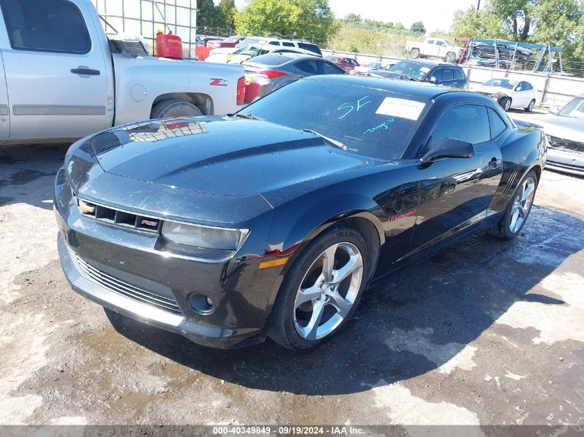 2G1FF1E39F9109727 2015 CHEVROLET CAMARO - Image 2