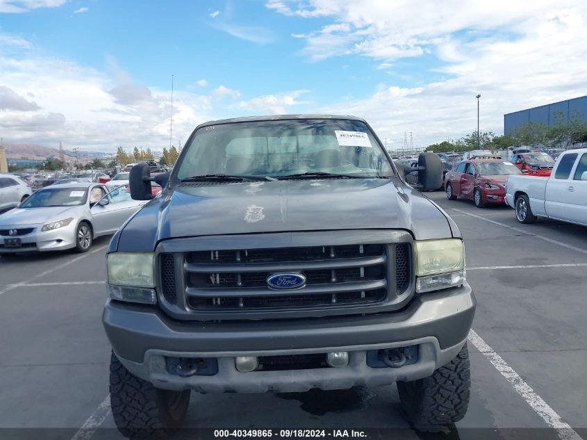 2004 Ford F-250 Lariat/Xl/Xlt VIN: 1FTNW21P04EE03349 Lot: 40349865