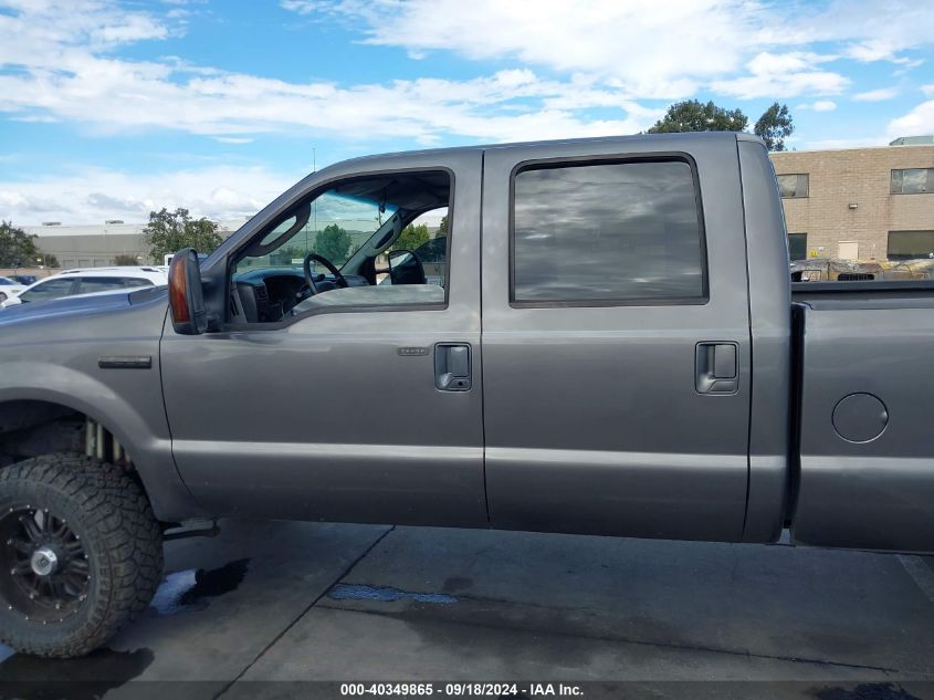 2004 Ford F-250 Lariat/Xl/Xlt VIN: 1FTNW21P04EE03349 Lot: 40349865