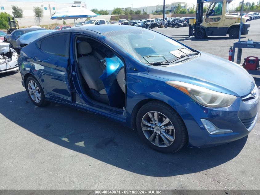 2014 Hyundai Elantra Se VIN: KMHDH4AE7EU177359 Lot: 40349871