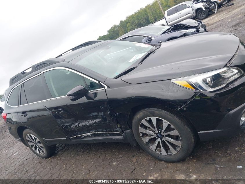 2015 Subaru Outback 2.5I Limited VIN: 4S4BSANC1F3302444 Lot: 40349875