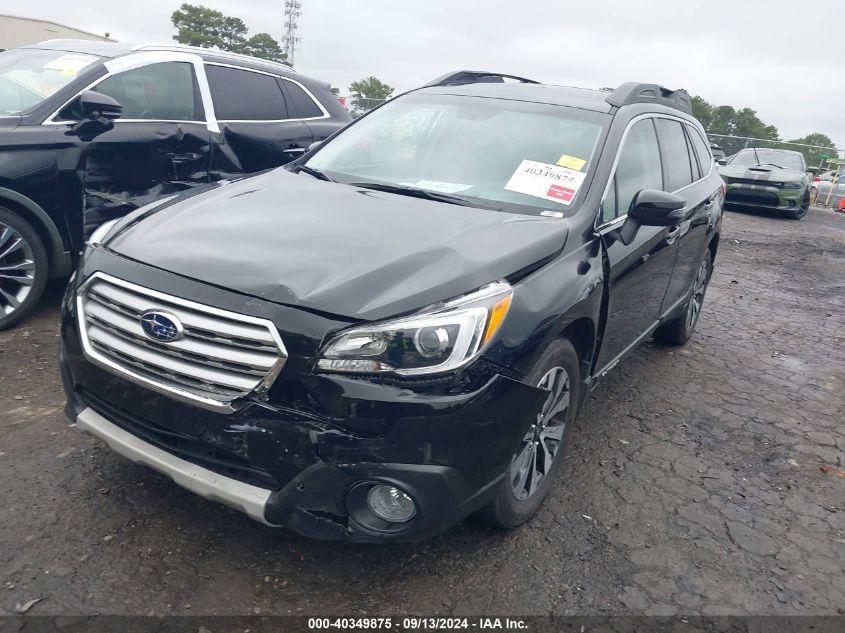 2015 Subaru Outback 2.5I Limited VIN: 4S4BSANC1F3302444 Lot: 40349875