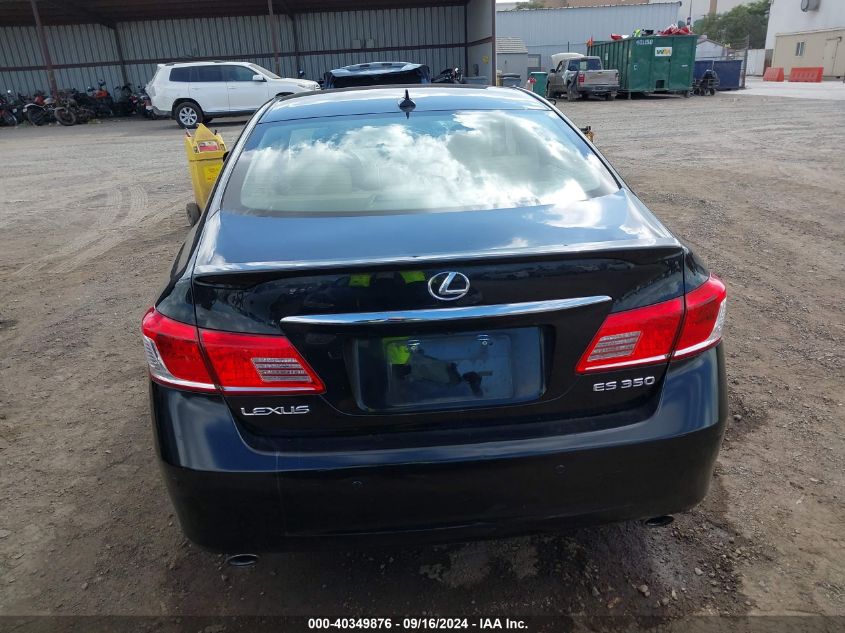 2010 Lexus Es 350 VIN: JTHBK1EGXA2367958 Lot: 40349876