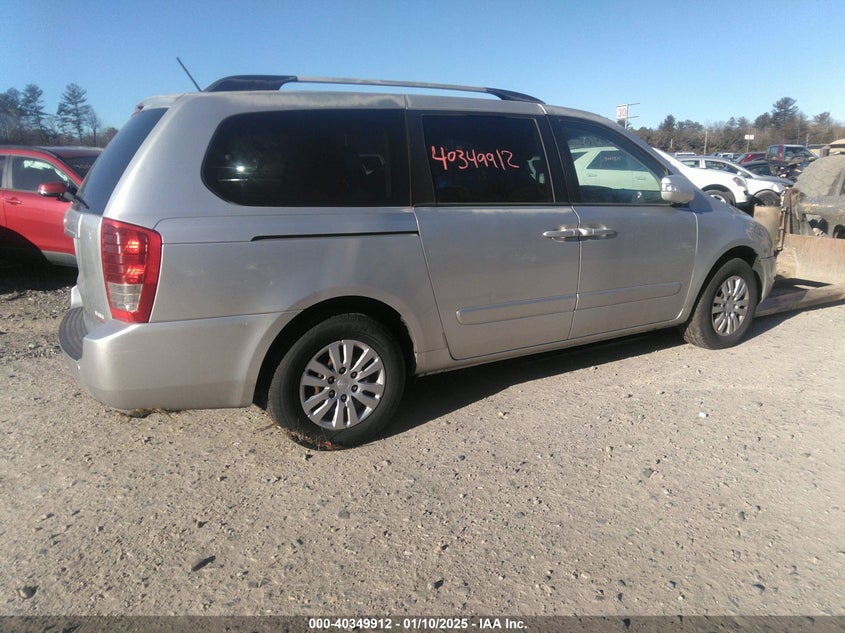 Vin: kndmg4c7xc6443626, lot: 40838423, kia sedona lx 20124