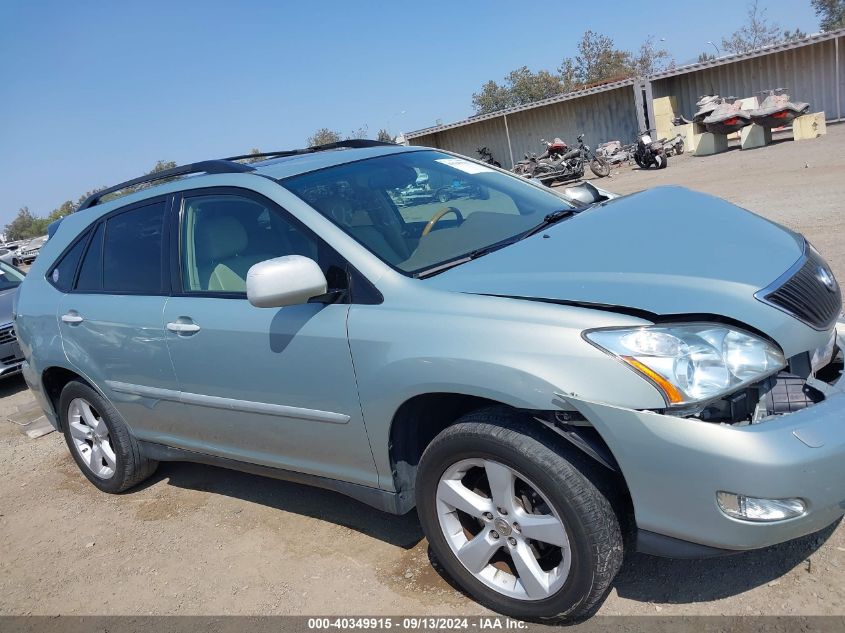 2007 Lexus Rx 350 VIN: 2T2GK31U27C009578 Lot: 40349915