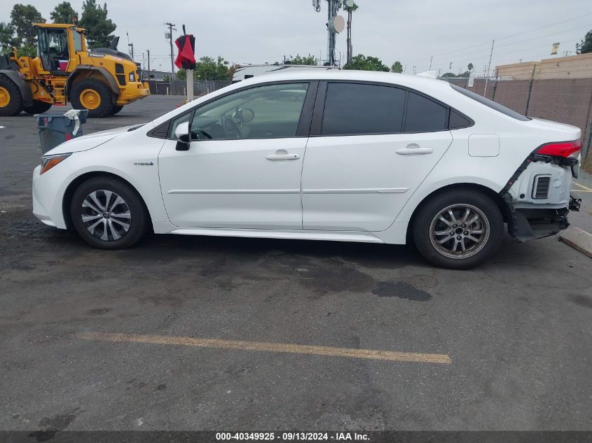 2020 Toyota Corolla Hybrid Le VIN: JTDEBRBE0LJ029719 Lot: 40349925