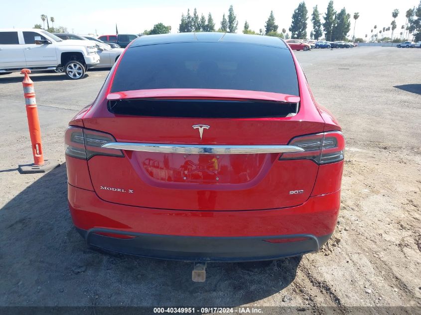 2016 Tesla Model X 60D/70D/75D/90D VIN: 5YJXCAE29GF017963 Lot: 40349951