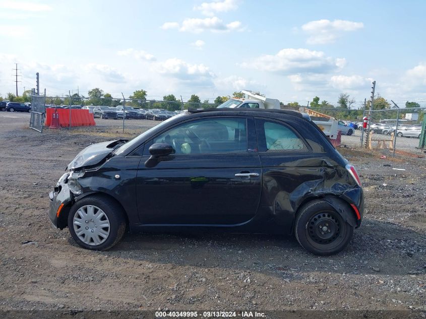 2015 Fiat 500C Pop VIN: 3C3CFFDR5FT509167 Lot: 40349995