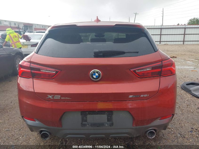 2018 BMW X2 Sdrive28I VIN: WBXYJ3C36JEJ75156 Lot: 40349996