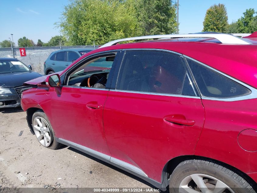 2010 Lexus Rx 350 VIN: JTJBK1BA2A2410073 Lot: 40349999