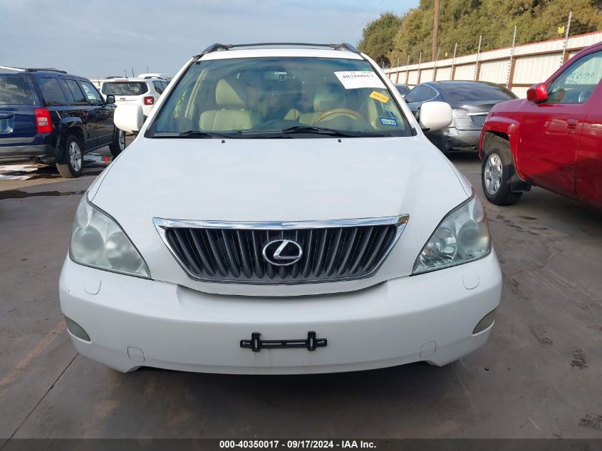 2009 Lexus Rx 350 VIN: 2T2GK31U18C050544 Lot: 40350017