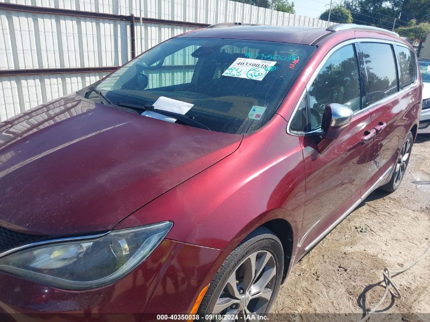 2017 Chrysler Pacifica Limited VIN: 2C4RC1GG8HR529799 Lot: 40350038