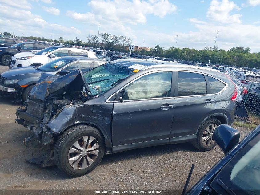 2013 Honda Cr-V Ex-L VIN: 2HKRM4H79DH601484 Lot: 40350048