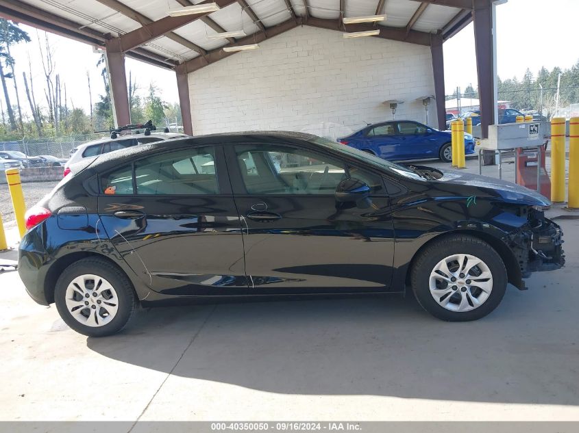 2019 Chevrolet Cruze Ls VIN: 3G1BC6SM0KS560088 Lot: 40350050