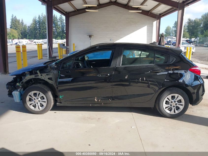 2019 Chevrolet Cruze Ls VIN: 3G1BC6SM0KS560088 Lot: 40350050