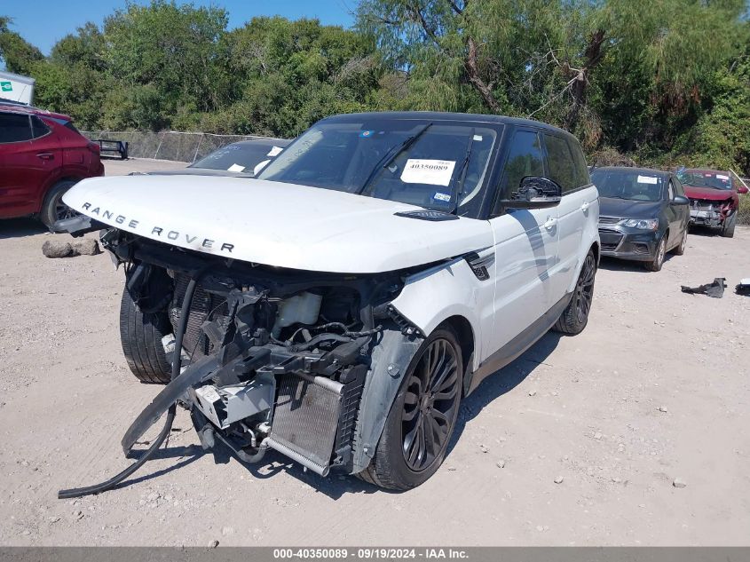 2016 Land Rover Range Rover Sport 3.0L V6 Supercharged Hse VIN: SALWR2PFXGA118351 Lot: 40350089