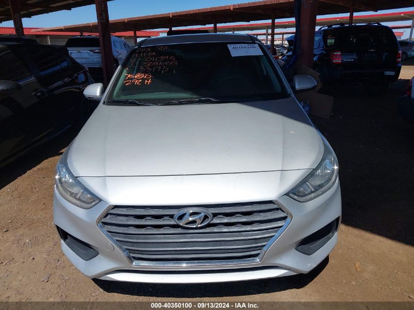 3KPC24A3XJE011393 2018 Hyundai Accent Se