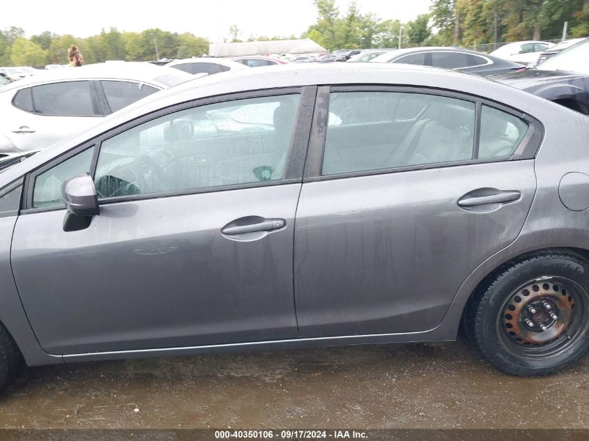 2HGFB2F54EH536618 2014 Honda Civic Lx