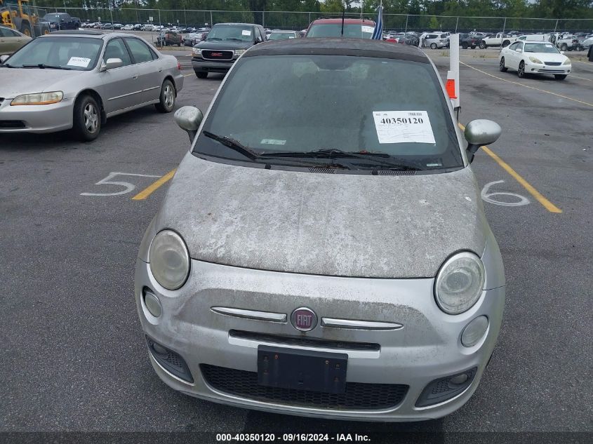 3C3CFFBR3CT382904 2012 Fiat 500 Sport