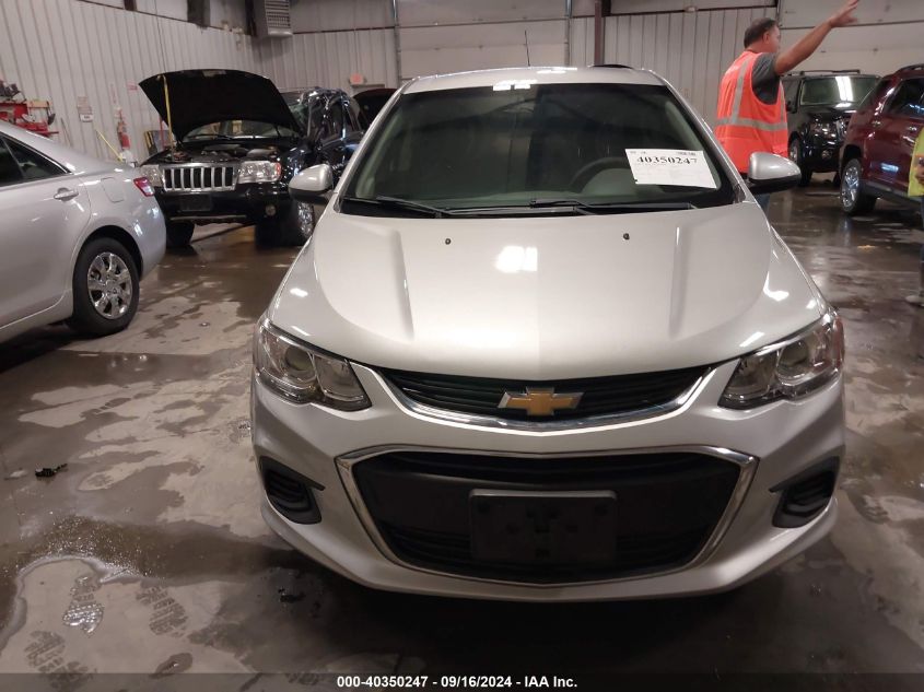 2017 Chevrolet Sonic Ls Auto VIN: 1G1JB5SH3H4124646 Lot: 40350247