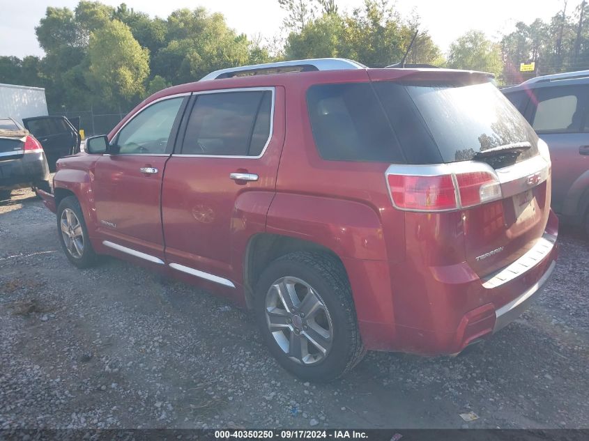 2013 GMC Terrain Denali VIN: 2GKALYEK6D6177397 Lot: 40350250