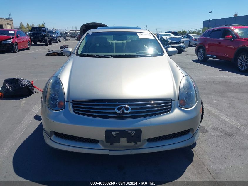 2004 Infiniti G35 VIN: JNKCV54E44M803943 Lot: 40350260