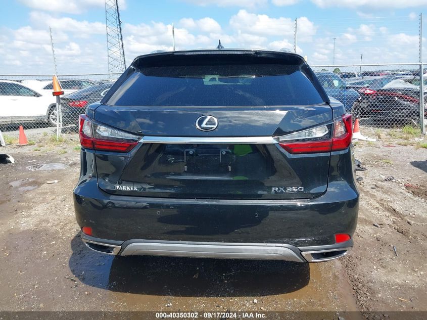 2021 Lexus Rx 350 VIN: 2T2HZMAA6MC204770 Lot: 40350302