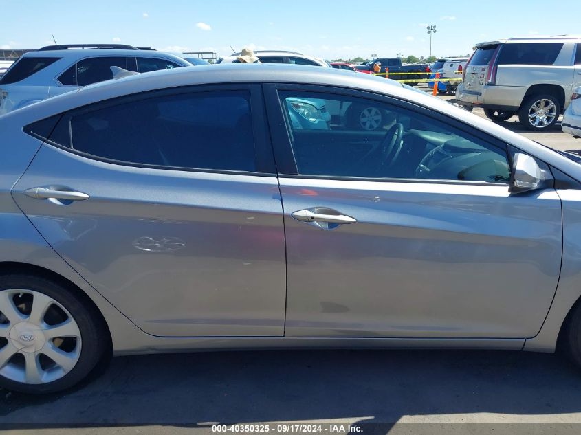 2013 Hyundai Elantra Limited VIN: KMHDH4AE4DU597305 Lot: 40350325