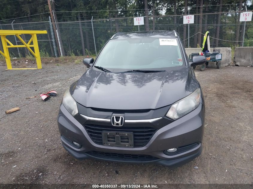 2016 Honda Hr-V Ex-L VIN: 3CZRU6H75GM754075 Lot: 40350337