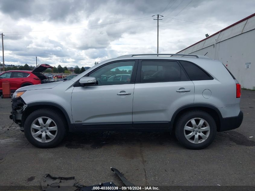 2013 Kia Sorento Lx VIN: 5XYKTDA60DG339254 Lot: 40350339