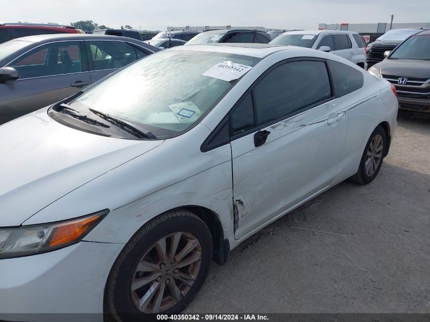 2012 Honda Civic Ex VIN: 2HGFG3B86CH526337 Lot: 40350342